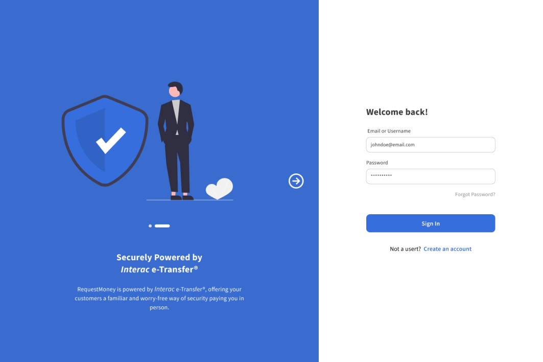 nanopay Request Money